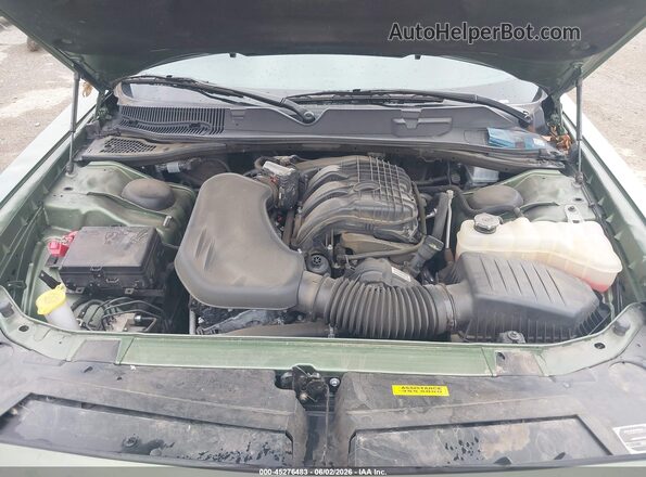 2C3CDZAG8PH696165 2023 DODGE CHALLENGER Зеленый Вид сзади