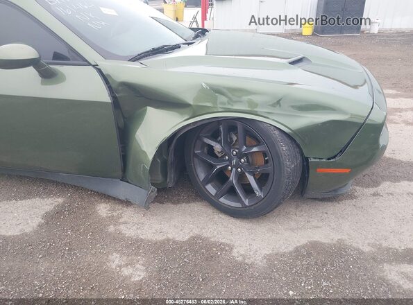 2C3CDZAG8PH696165 2023 DODGE CHALLENGER Зеленый Вид спереди