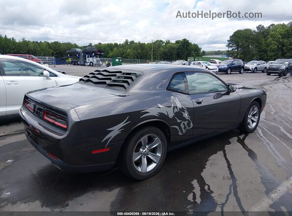 2C3CDZAG9GH137577 2016 DODGE CHALLENGER Gray Задня права чверть