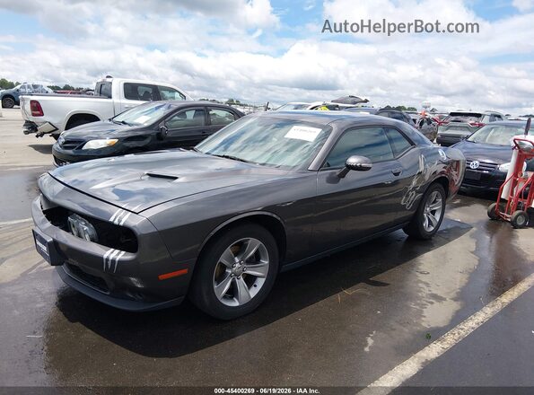2C3CDZAG9GH137577 2016 DODGE CHALLENGER Gray Передня ліва чверть