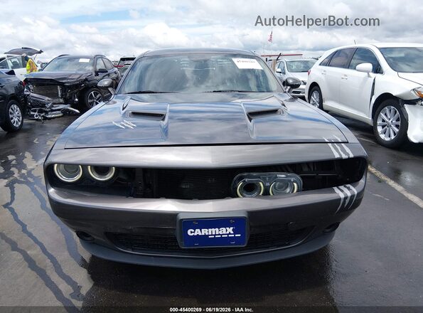 2C3CDZAG9GH137577 2016 DODGE CHALLENGER Gray Вид щитка приладів