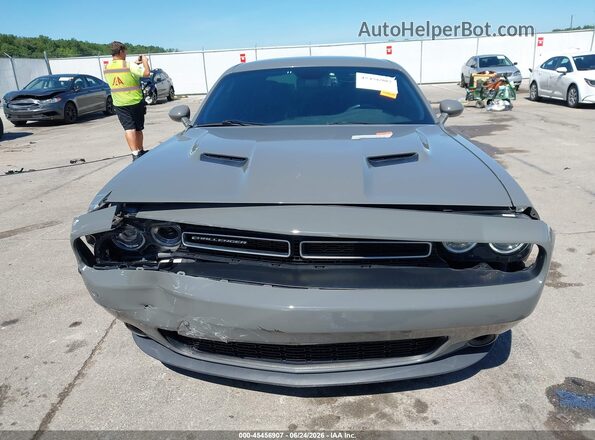 2C3CDZAG9HH594259 2017 DODGE CHALLENGER Gray Вид щитка приладів