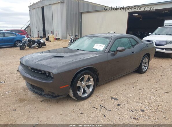 2C3CDZAG9JH286854 2018 DODGE CHALLENGER Серый Задняя левая четверть