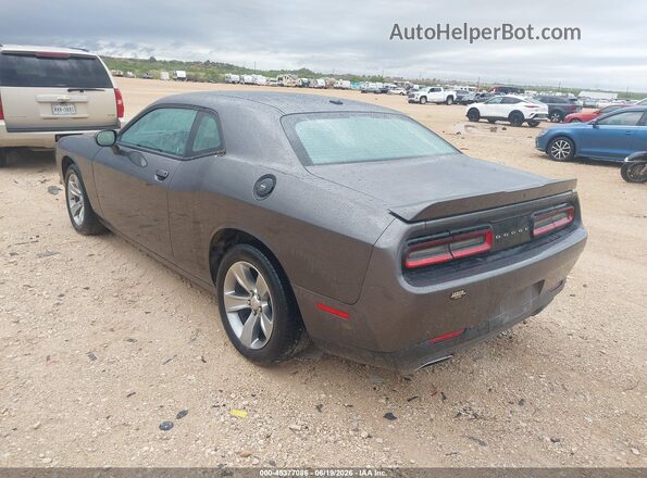 2C3CDZAG9JH286854 2018 DODGE CHALLENGER Серый Вид салона спереди