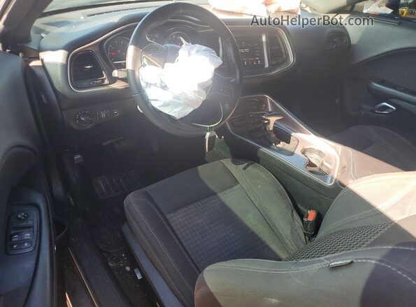 2C3CDZAG9KH524767 2019 DODGE CHALLENGER Gray Widok deski rozdzielczej