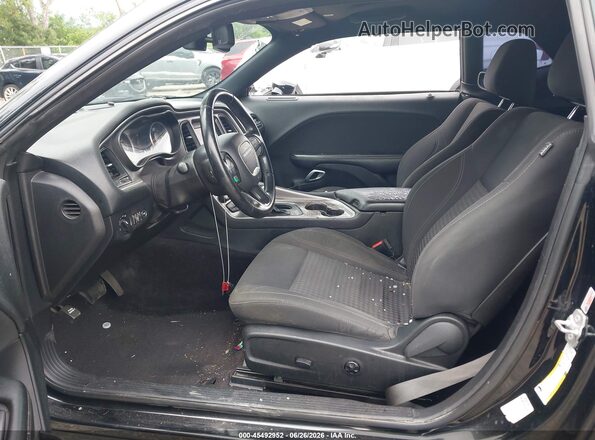 2C3CDZAG9KH560829 2019 DODGE CHALLENGER Черный Вид салона спереди