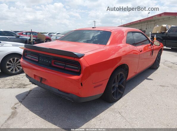 2C3CDZAG9KH667864 2019 DODGE CHALLENGER Orange უკანა მარჯვენა