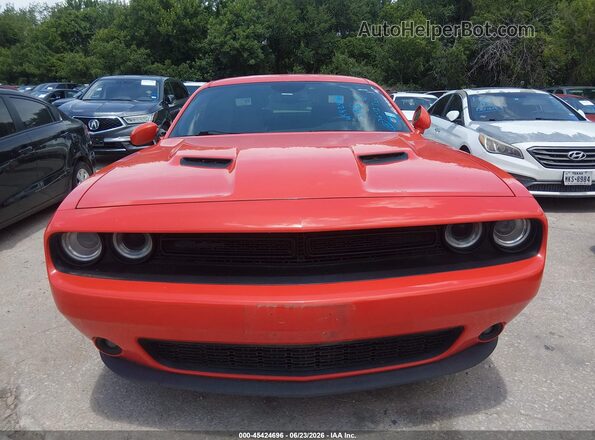 2C3CDZAG9KH667864 2019 DODGE CHALLENGER Orange წინა პანელის ხედი