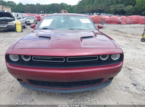 2C3CDZAG9KH669128 2019 DODGE CHALLENGER Red Սարքավորումների վահանակի տեսք