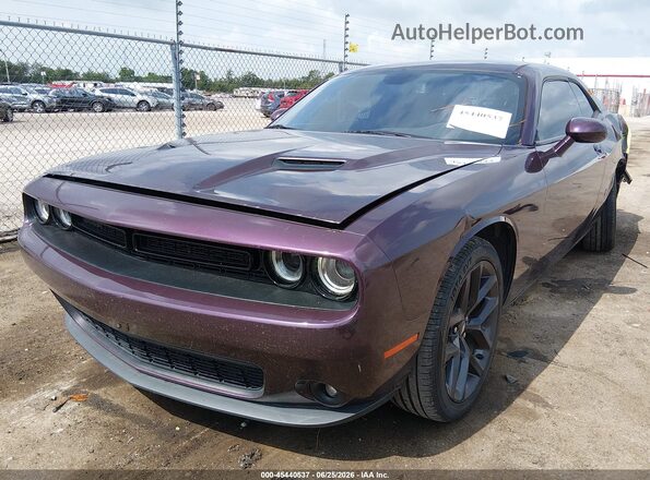 2C3CDZAG9LH199040 2020 DODGE CHALLENGER Purple Przód lewy