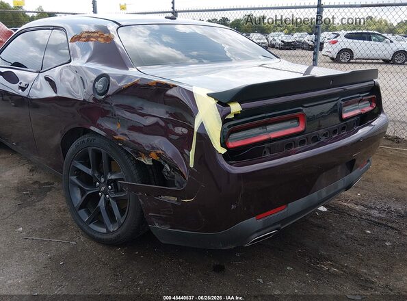 2C3CDZAG9LH199040 2020 DODGE CHALLENGER Purple Widok z przodu