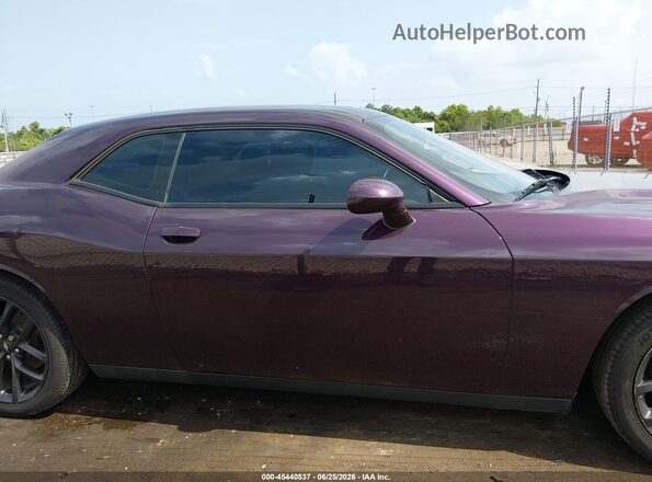 2C3CDZAG9LH199040 2020 DODGE CHALLENGER Purple Widok wnętrza 360 stopni
