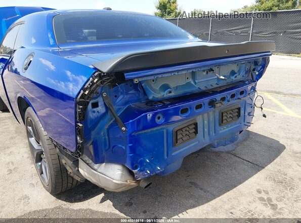 2C3CDZAG9MH572935 2021 DODGE CHALLENGER Синий Вид спереди