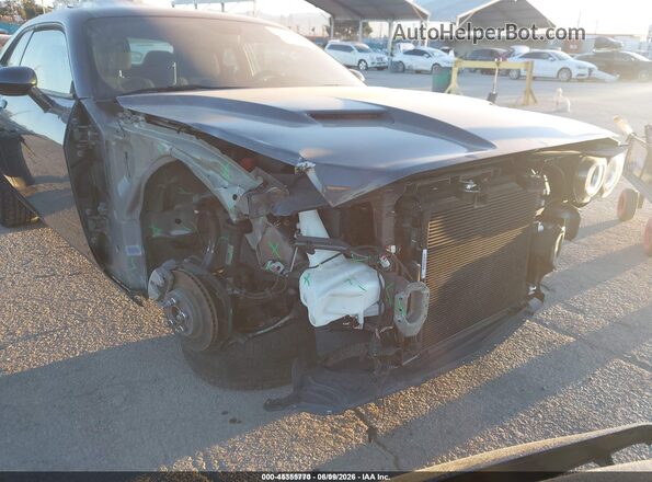 2C3CDZAG9PH597113 2023 DODGE CHALLENGER Gray Widok z przodu