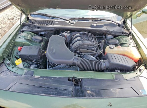 2C3CDZAG9PH601919 2023 DODGE CHALLENGER Green Սալոնի հետևի տեսք