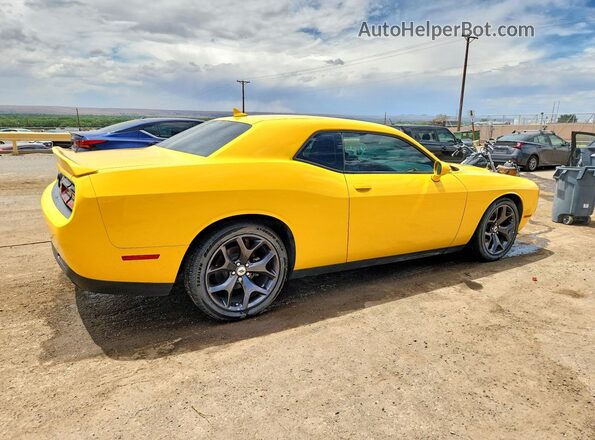 2C3CDZAGXJH200127 2018 DODGE CHALLENGER Yellow Rear right