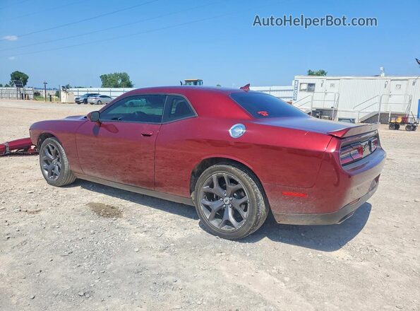2C3CDZAGXJH229871 2018 DODGE CHALLENGER Красный Задняя левая четверть