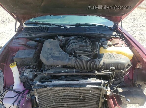 2C3CDZAGXJH229871 2018 DODGE CHALLENGER Красный Вид задней части салона