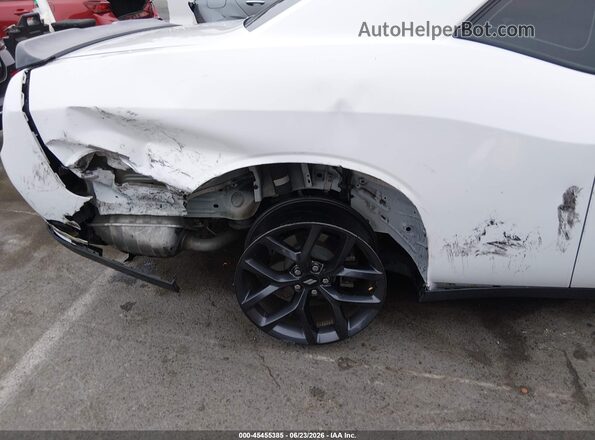2C3CDZAGXKH503359 2019 DODGE CHALLENGER White Widok z przodu