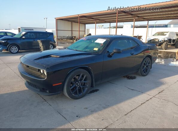 2C3CDZAGXKH557597 2019 DODGE CHALLENGER Black Przód lewy