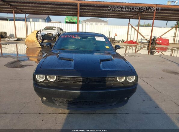 2C3CDZAGXKH557597 2019 DODGE CHALLENGER Black Widok zestawu wskaźników