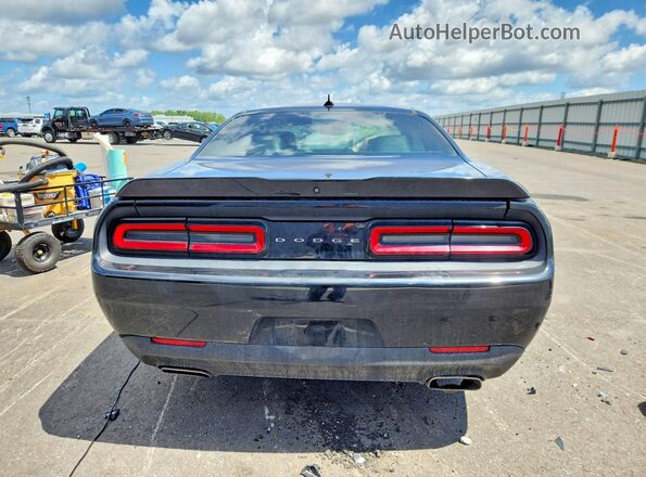2C3CDZAGXKH623209 2019 DODGE CHALLENGER Black Rear view