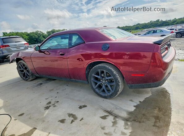 2C3CDZAGXLH222874 2020 DODGE CHALLENGER Burgundy Tył lewy