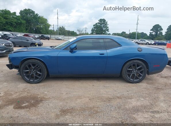 2C3CDZAGXLH223118 2020 DODGE CHALLENGER Синий 