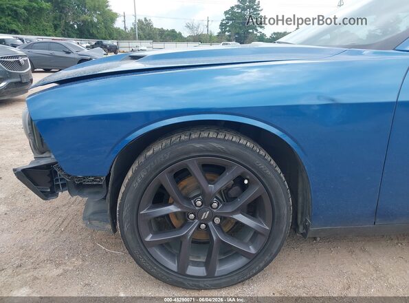 2C3CDZAGXLH223118 2020 DODGE CHALLENGER Синий 