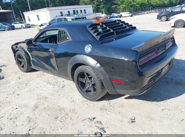 2C3CDZAGXPH602223 2023 DODGE CHALLENGER Черный Задняя левая четверть