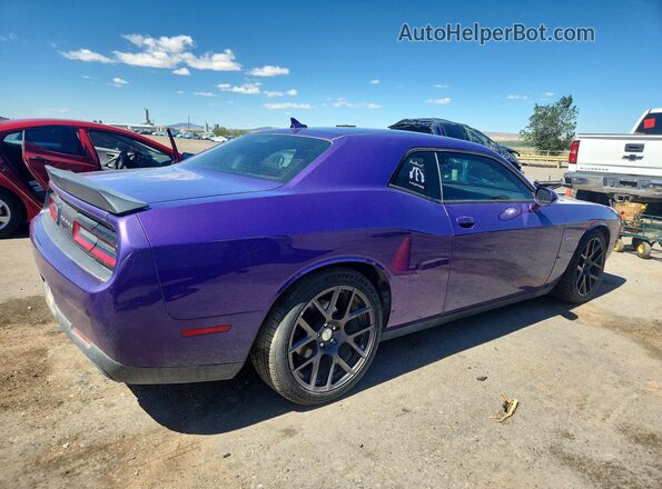 2C3CDZBT0GH137026 2016 DODGE CHALLENGER Purple Հետևի աջ