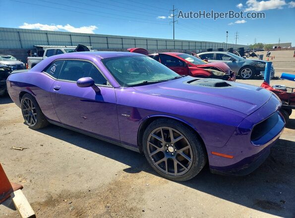 2C3CDZBT0GH137026 2016 DODGE CHALLENGER Purple Առջևի աջ
