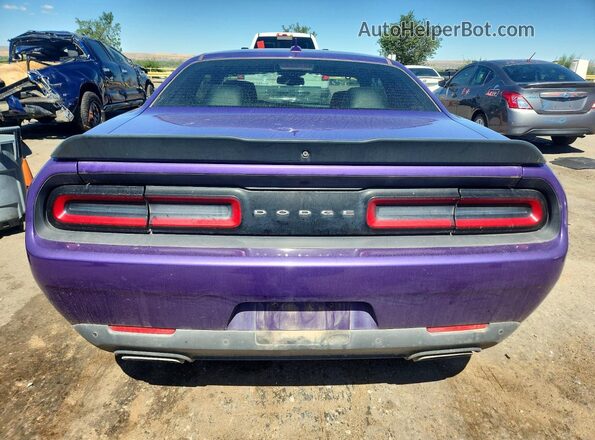 2C3CDZBT0GH137026 2016 DODGE CHALLENGER Purple Հետևի տեսք
