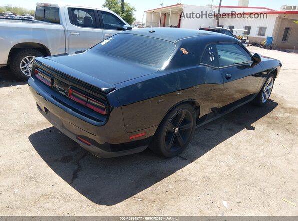 2C3CDZBT0HH578110 2017 DODGE CHALLENGER Черный Задняя правая четверть