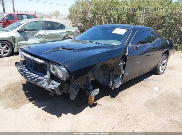 2C3CDZBT0HH578110 2017 DODGE CHALLENGER Черный Передняя левая четверть