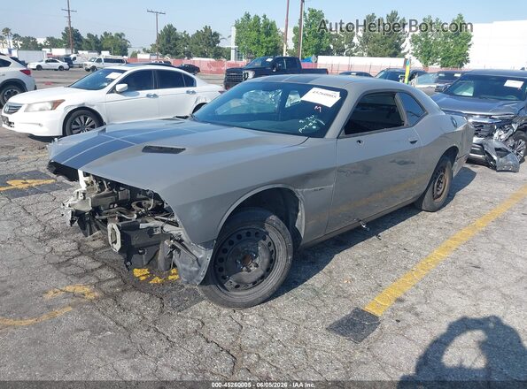 2C3CDZBT0HH600025 2017 DODGE CHALLENGER Gray Передня ліва чверть