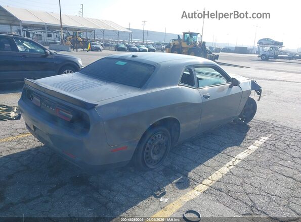 2C3CDZBT0HH600025 2017 DODGE CHALLENGER Gray Задня права чверть