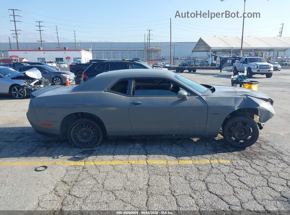 2C3CDZBT0HH600025 2017 DODGE CHALLENGER Gray Вид щитка приладів