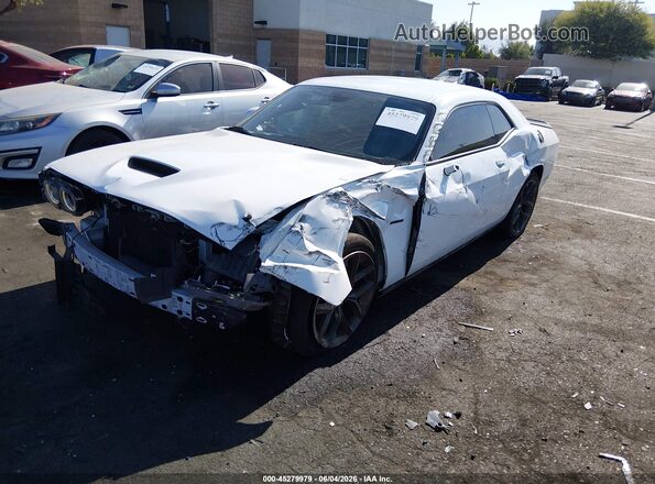2C3CDZBT0KH605376 2019 DODGE CHALLENGER Белый Передняя левая четверть