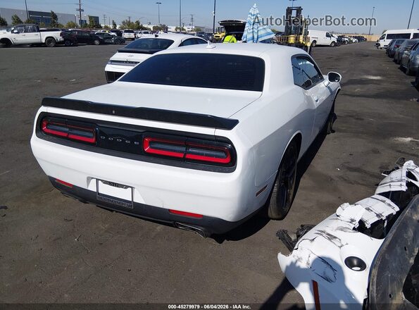 2C3CDZBT0KH605376 2019 DODGE CHALLENGER Белый Задняя правая четверть