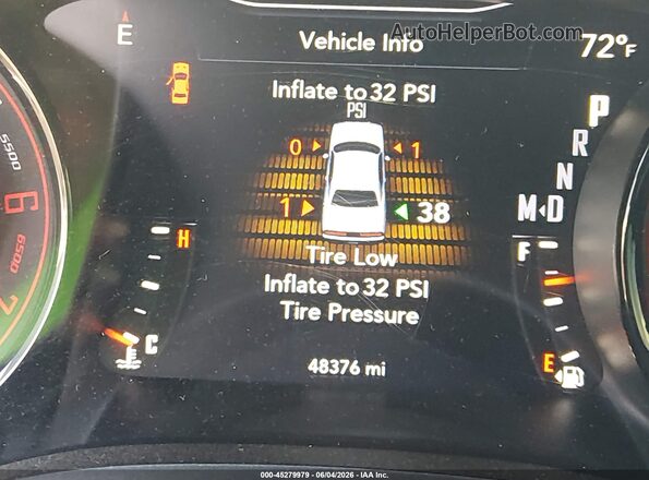 2C3CDZBT0KH605376 2019 DODGE CHALLENGER Белый 