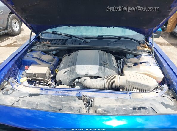 2C3CDZBT0NH108851 2022 DODGE CHALLENGER Blue Հետևի տեսք
