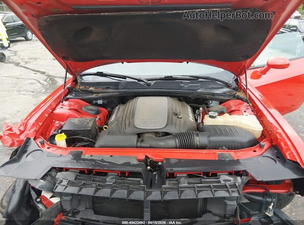 2C3CDZBT1JH131548 2018 DODGE CHALLENGER Красный Вид сзади