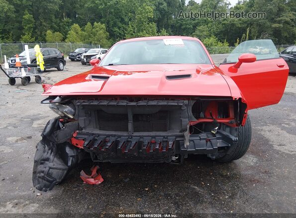 2C3CDZBT1JH131548 2018 DODGE CHALLENGER Красный Вид спереди