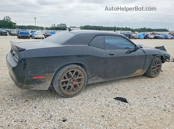 2C3CDZBT1JH144705 2018 DODGE CHALLENGER Черный Задняя правая четверть