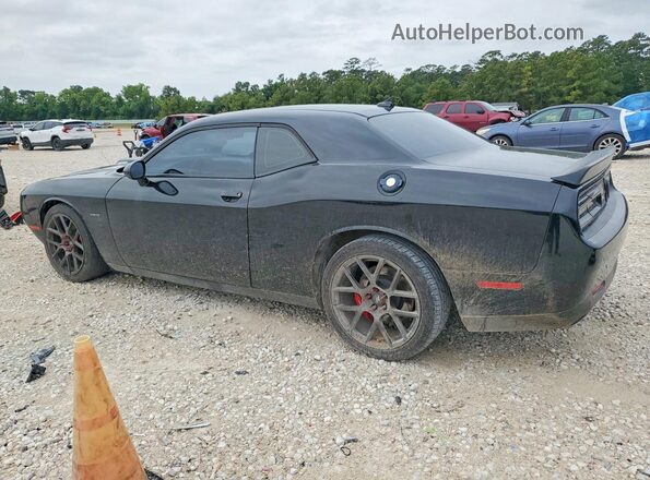 2C3CDZBT1JH144705 2018 DODGE CHALLENGER Черный Задняя левая четверть