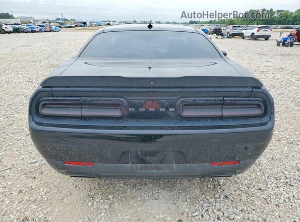 2C3CDZBT1JH144705 2018 DODGE CHALLENGER Черный Вид сзади