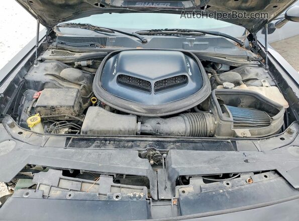 2C3CDZBT1JH144705 2018 DODGE CHALLENGER Черный Вид задней части салона