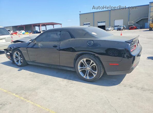 2C3CDZBT1MH571404 2021 DODGE CHALLENGER Black Trasero izquierdo