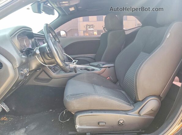 2C3CDZBT1MH571404 2021 DODGE CHALLENGER Black Vista interior delantera